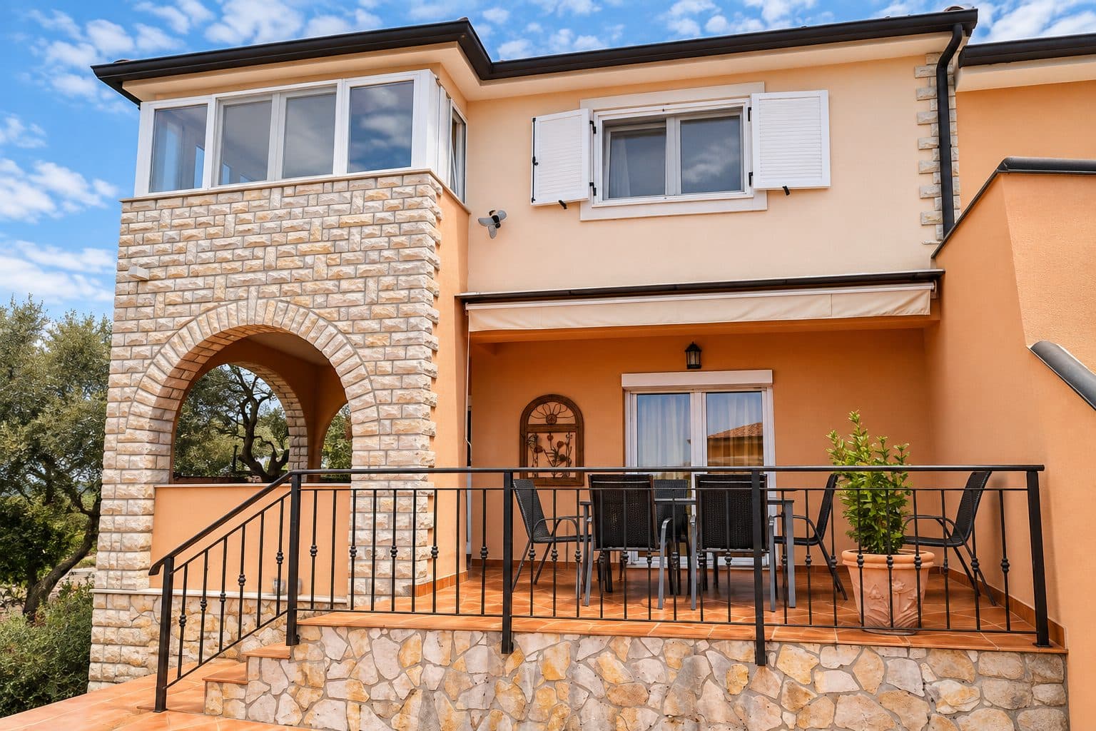 Istrien, Kaštelir-Labinci, Rogovići – Haus mit privatem Pool zur Langzeitmiete — Foto 3