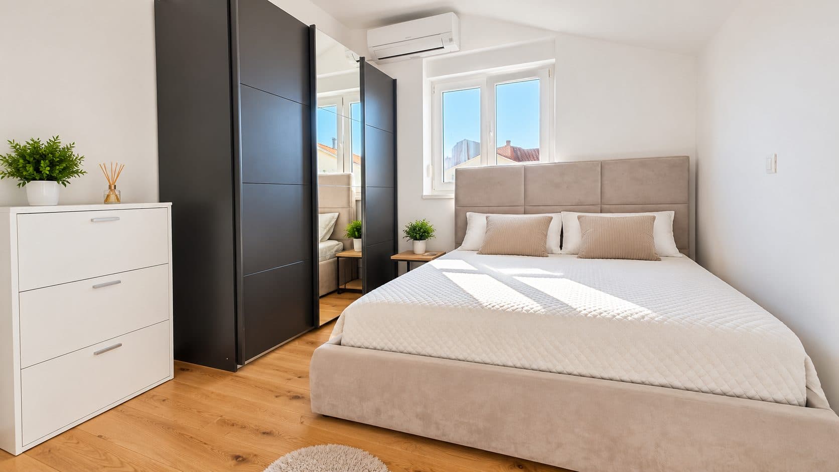 Rijeka, Viškovo, Moderan namješten stan 56 m² s pogledom na more! — photo 4